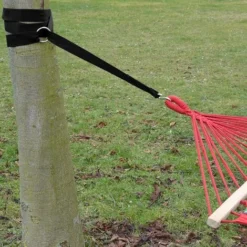 AMANKA Kit Fixation Hamac Arbre Kimba Incl 2 Sangles En Polyester Résistants Aux UV 3,2m Long 5cm Large Et 2 Crochets S En Acier Poids Supporté 250kg -Promos Jardin Lumi Magasin 10978011 5