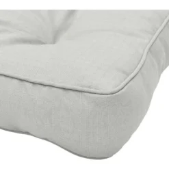 Beautissu Coussin Lounge Xluna Gris Clair, 40x40x10 Cm -Promos Jardin Lumi Magasin 11495001 3