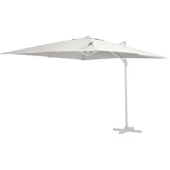 Toile Pour Parasol Jardin Déporté Sun 3 - 3 X 3 M - Ecru