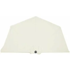 Sekey 270 Cm Demi Parasol En Acier UV 50+ Cr¨¨me -Promos Jardin Lumi Magasin 13661809 3