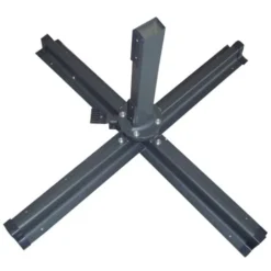 Parasol Déporté Carré De 3x3m Rotatif à 360° Chocolat PALATINO -Promos Jardin Lumi Magasin 173155 4