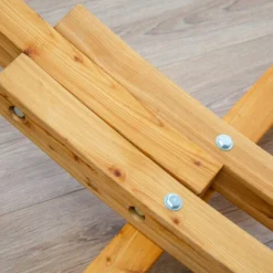 Support Hamac Exterieur - 325 Cm Pied De Hamac En Bois Support De Hamac Double -Promos Jardin Lumi Magasin 17614004 4