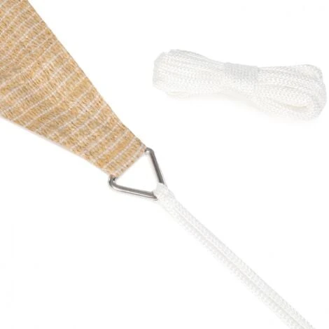 Voile D'ombrage Rectangulaire 3x4 M Sable 4 Voile D'ombrage Rectangulaire 3x4 M Sable – Image 4