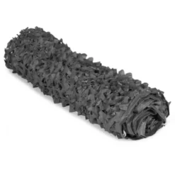 Voile D'ombrage Rectangulaire Design Ombrière Camouflage 3x4 M Gris -Promos Jardin Lumi Magasin 18080514 3