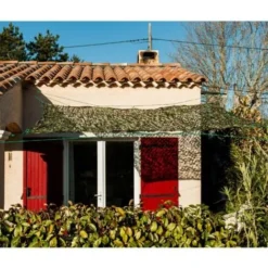 Toile D'ombrage Ajourée Camouflage Werkapro 2 X 3 Mètres 6m2 -Promos Jardin Lumi Magasin 18355028 5