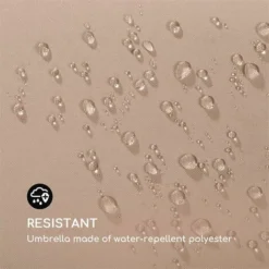 Flex-Shade L Parasol 130 X 180 Cm Polyester UV 50 Taupe -Promos Jardin Lumi Magasin 18408862 3