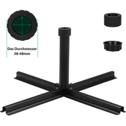 Support Pour Parasol Jusqu'¨¤ 36 ¨¤ 50 Mm -Promos Jardin Lumi Magasin 18457322 4