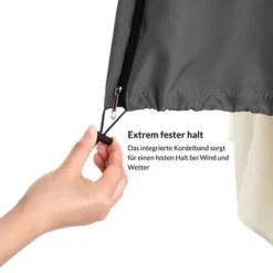 Housse Pour Parasol - Ø 3 Ou 3,5m - Coloris Et Taille Au Choix Anthracite, Für 3m Schirm (de) -Promos Jardin Lumi Magasin 18475963 5