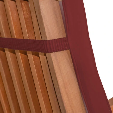 6x Coussins De Chaise Pour Salon De Jardin Coussin Chaise De Coussin Pour Chaise à Dossier Haut Siège Confortable Rouge 2 6x Coussins De Chaise Pour Salon De Jardin Coussin Chaise De Coussin Pour Chaise à Dossier Haut Siège Confortable Rouge – Image 2