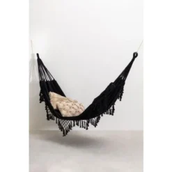 Hamac Kotga SKLUM Noir -Promos Jardin Lumi Magasin 18590930 5