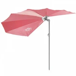 Parasol Clic Clac Des Plages En Acier Rose -Promos Jardin Lumi Magasin 18777789 3