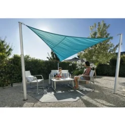 Mat De Voile D'ombrage Pour Base D'ancrage GARD&ROCK -Promos Jardin Lumi Magasin 23996046 3