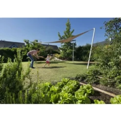 Mat De Voile D'ombrage Pour Base D'ancrage GARD&ROCK -Promos Jardin Lumi Magasin 23996046 5