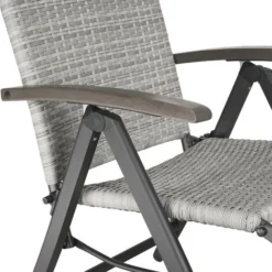 Fauteuil De Relaxation Pliable Avec Repose-pieds - Fauteuil Exterieur, Fauteuil Pliant, Transat -Promos Jardin Lumi Magasin 28609181 5
