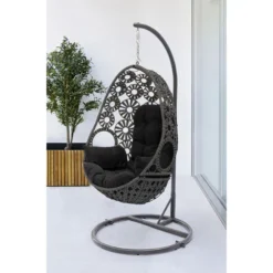 BALANCELLE SAMOA ANTHRACITE - DCBGARDEN -Promos Jardin Lumi Magasin 29144916 3