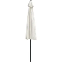 Parasol De Balcon Avec Mât En Aluminium Sable 300x150 Cm Demi -Promos Jardin Lumi Magasin 29823939 5