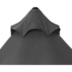 KINGSLEEVE® Parasol Inclinable Ø 200cm Parasol En Aluminium Avec Manivelle Protection Solaire Jardin Terrasse Extérieur Anthracite 9 KINGSLEEVE® Parasol Inclinable Ø 200cm Parasol En Aluminium Avec Manivelle Protection Solaire Jardin Terrasse Extérieur Anthracite -Promos Jardin Lumi Magasin 30650304 5