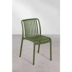 Chaise De Jardin Empilable Wendell SKLUM Vert Militaire -Promos Jardin Lumi Magasin 32148928 3