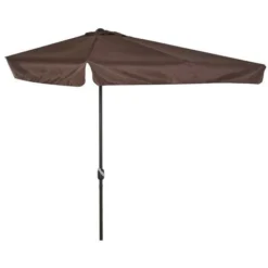 Demi-parasol De Balcon LONDON Chocolat