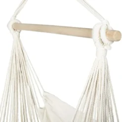 Fauteuil Suspendu BALI 2 Coussins écru 7 Fauteuil Suspendu BALI 2 Coussins écru -Promos Jardin Lumi Magasin 33442068 3