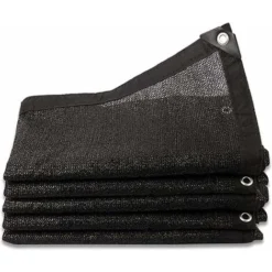 Kueatily Filet D'Ombrage 8 Broches Ombrage 80% Renforce éPaissir Voile Ombrage, Serres Filet Coupe-Vent Avec Oeillets,pour La Couverture VéGéTale/Serre/Jardin/Pergola(3x4m)