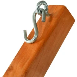 Hamac CUBA Support Bois Et Toile Motifs Tropicaux -Promos Jardin Lumi Magasin 35693265 3