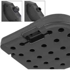 Lot De 4 Supports Poids De Parasol Rempli De L'eau 60 L Ou Sable 80 Kg + Poignée -Promos Jardin Lumi Magasin 37218589 4