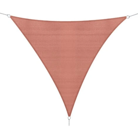 OUTSUNNY Voile D'ombrage Triangulaire Grande Taille 4 X 4 X 4 M Polyéthylène Haute Densité Résistant Aux UV Rouille 1 OUTSUNNY Voile D'ombrage Triangulaire Grande Taille 4 X 4 X 4 M Polyéthylène Haute Densité Résistant Aux UV Rouille