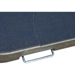 OUTSUNNY Lot De 4 Poids De Lestage Carré Avec Poignée Pour Parasol 50 X 50 X 8 Cm Polyéthylène Haute Densité Noir -Promos Jardin Lumi Magasin 3734741 4