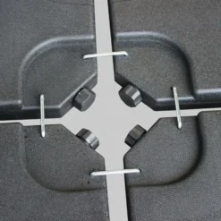 Dalle Pour Parasol à Lester - 50x50cm - 16 Kgs Une Fois Remplie - Pieds. Socle Poids Pour Fixer Votre Parasol -Promos Jardin Lumi Magasin 459288 3