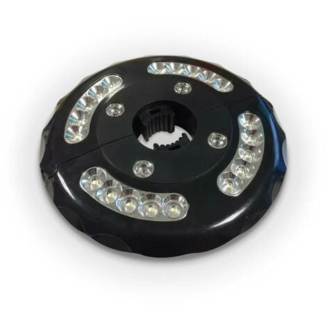 Lampe LED - Noir - Pour Parasol Mât Central. Et Déporté Alice's Garden 1 Lampe LED - Noir - Pour Parasol Mât Central. Et Déporté Alice's Garden