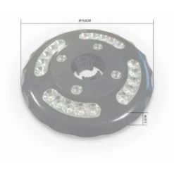 Lampe LED - Noir - Pour Parasol Mât Central. Et Déporté Alice's Garden 9 Lampe LED - Noir - Pour Parasol Mât Central. Et Déporté Alice's Garden -Promos Jardin Lumi Magasin 459350 5