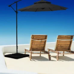 Hengda Pied De Parasol Parasol Porte-parapluie Parasol De Jardin Remplissable 100kg 9 Hengda Pied De Parasol Parasol Porte-parapluie Parasol De Jardin Remplissable 100kg -Promos Jardin Lumi Magasin 51347992 5