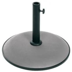 Pied De Parasol Béton Gris 25 Kg - Hespéride