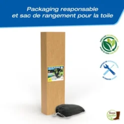 Hamac Sur Pied Métal ZenCool -Promos Jardin Lumi Magasin 51556500 3