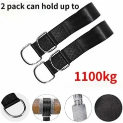 Hamac Sangles,Fixation Hamac Avec Balançoire D'arbre Sangle Balancoire Suspendu Ultra Résistant Avec D-Ring Et Balançoire Sangles De Hamac Max 550KG Pour Camping,Hamac Et Balancoire De Jardin(2x1.5m) -Promos Jardin Lumi Magasin 52692074 3