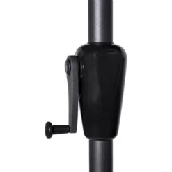 Parasol Inclinable Carré 2,8x2,8m - Voile Protection UV Indice 50+ - Housse De Protection - Gris -Promos Jardin Lumi Magasin 54226531 5