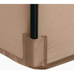 Housse De Rechange Pour Parasol, 8 baleines, 3 m, Imperméable, Anti-UV, Tissu De Rechange, Beige -Promos Jardin Lumi Magasin 54497535 5