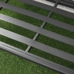 OUTSUNNY Ensemble Salon De Jardin 4 Places 4 Pièces - 8 Coussins Déhoussables Inclus - Métal époxy Polyester Gris -Promos Jardin Lumi Magasin 54809827 5