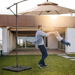 Randaco Pied De Parasol Parasol Porte-parapluie Parasol De Jardin Remplissable 100kg 9 Randaco Pied De Parasol Parasol Porte-parapluie Parasol De Jardin Remplissable 100kg -Promos Jardin Lumi Magasin 56393835 5