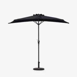 Parasol Noir Mural Pour Jardin Balcon Terrasse Kailua Black -Promos Jardin Lumi Magasin 57750909 4