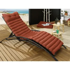 Coussin Bain De Soleil 100% Coton Déperlant Et Anti UV 60 X 180 Cm KALA -Promos Jardin Lumi Magasin 58385387 3
