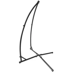 Support Pour Fauteuil Suspendu 214 Cm Soutien Pour Accrocher Balancelle Et Chaises Suspendues En Acier Couleur Noir Poids Max Supporté 120 Kg Pour Internes Et Externes -Promos Jardin Lumi Magasin 58832439 4