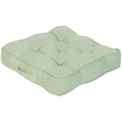 Loft 25 Extra Epais 4Inch Coussin De Siège Carré Tatami Avec Poignée De Transport, Coton Booster Coussin Pour L'intérieur, Genou & Coussin De Soulagement Des Articulations50x50x10cm, Dewkist