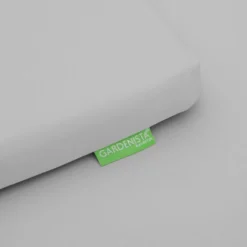 Gardenista Coussin De Chaise D'extérieur Pour Meubles En Rotin, Résistant à L'eau Et Durable Coussin De Siège De Canapé Avec Housse Amovible Et Fermeture éclair Dissimulée 54 X 50 X 5 Cm, Gris -Promos Jardin Lumi Magasin 60309814 5