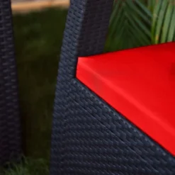 Gardenista Coussins De Siège D'extérieur Pour Meubles En Rotin, Rembourrage De Chaise De Meubles De Terrasse Résistant à L'eau, Coussins 2 Pièces Pour Meubles De Jardin Keter Corfu, Housses En Polyest -Promos Jardin Lumi Magasin 60309979 5