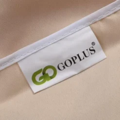 RELAX4LIFE Toit De Rechange Pour Balancelle, Toit De Balançoire Toile Épaisse à 160G/M2 Imperméable Et Anti-UV En Polyester (196x109CM, Beige) -Promos Jardin Lumi Magasin 60475645 5