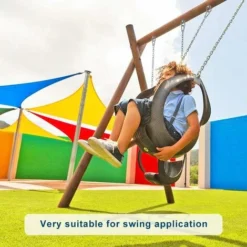 2 Pièces Crochet A Visser, Acier Inoxydable 304 Robuste 180° Crochet Plafond Pour Aire De Jeux Intérieure Extérieure Yoga, Hamac ,Corde, Balançoire, Suspendue Chaise, Sac De Boxe , Max 450kg,—VEBTles -Promos Jardin Lumi Magasin 63909425 5