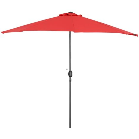 Demi Parasol Parasol De Balcon En Forme De Demi-Lune 270 X 135 Cm SPF 50+ 3 Demi Parasol Parasol De Balcon En Forme De Demi-Lune 270 X 135 Cm SPF 50+ – Image 3