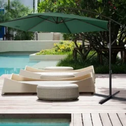 Housses De Rechange Pour Parasol 3 Mètres 6 Bras Parasol De Rechange Pour Auvent De Jardin Housse De Rechange Pour Parasol, Auvent Uniquement (vert) -Promos Jardin Lumi Magasin 69642113 5